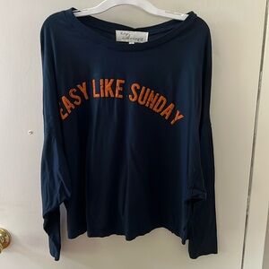 Easy Like Sunday long sleeve
